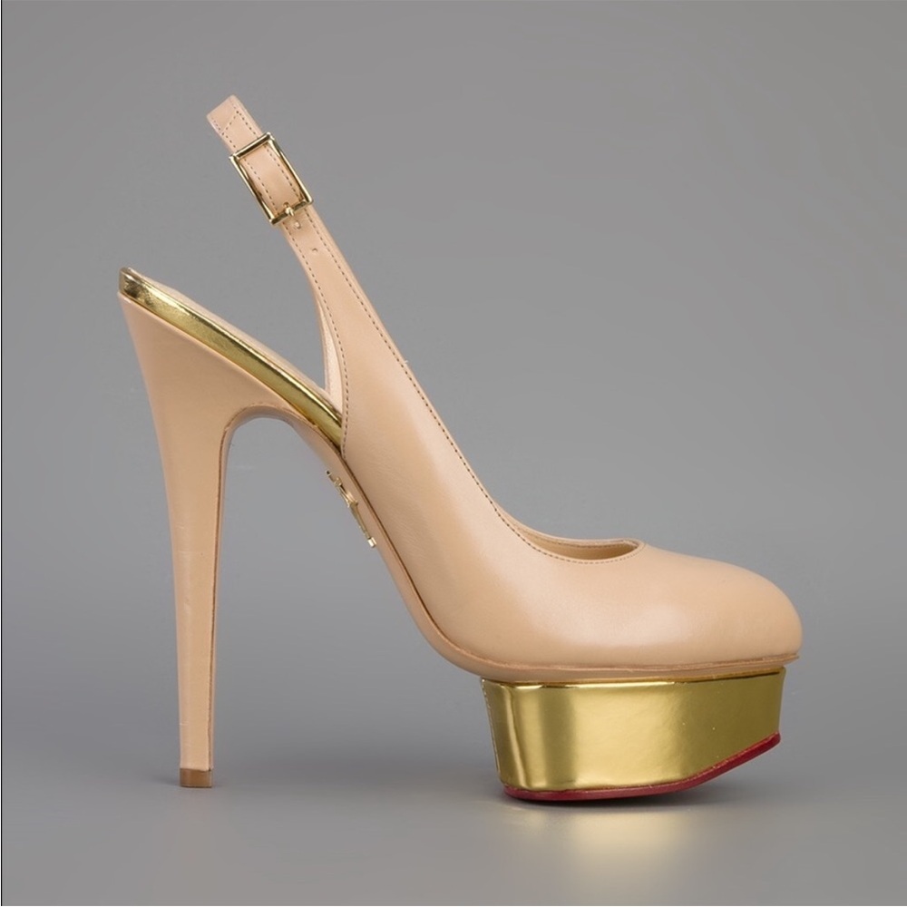 Charlotte Olympia Dolly Slingback Heels